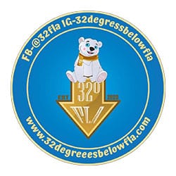 32 degrees below fla logo